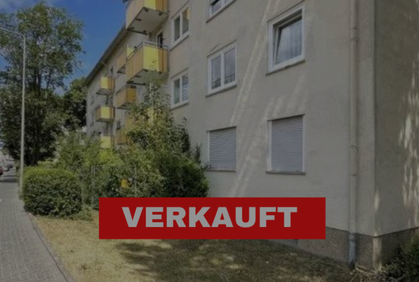 Kompakte und helle Einzimmerwohnung mit Balkon in Wiesbaden-Klarenthal